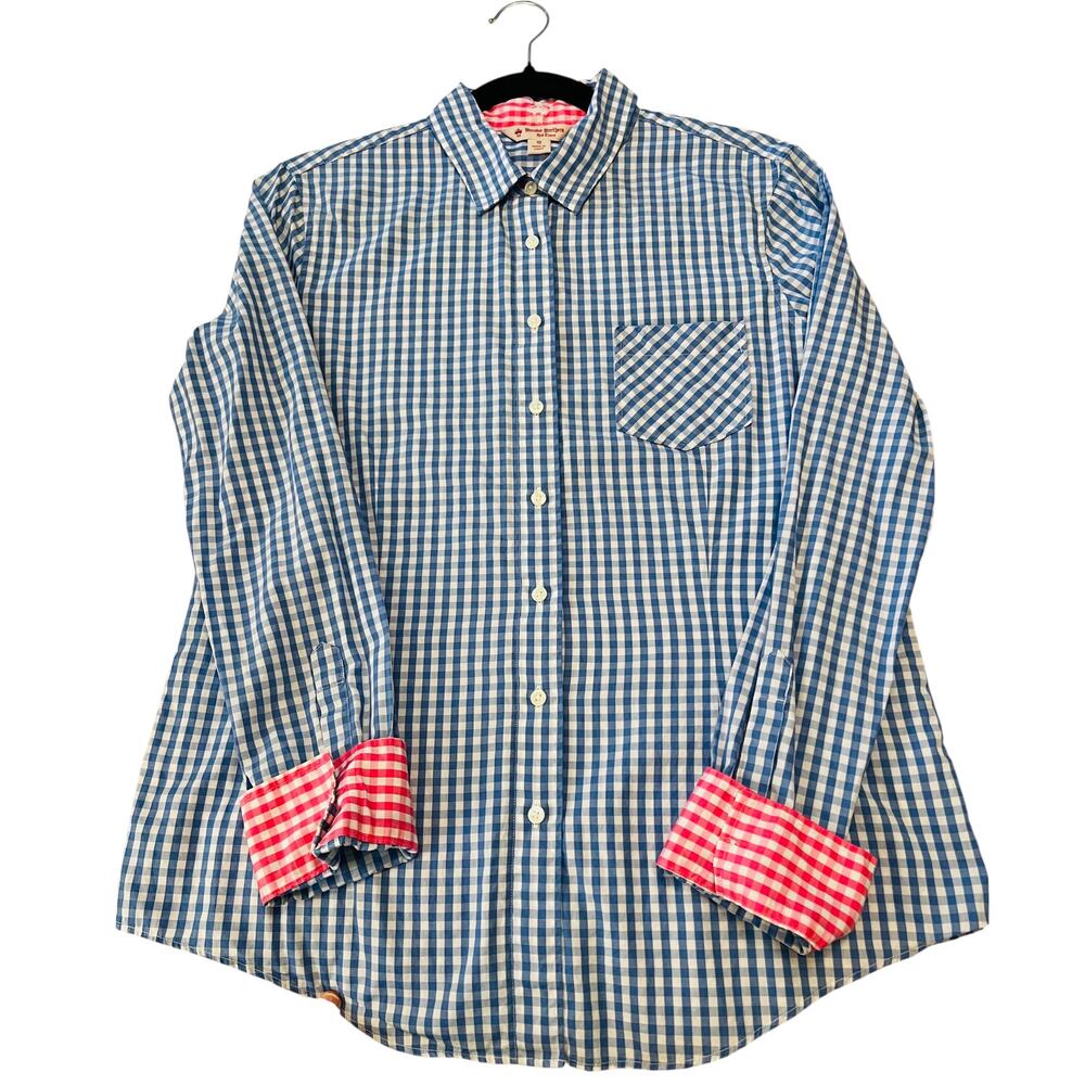 Brooks Brothers Fitted Non-iron Long Sleeve Button-down Shirt Size 10✨